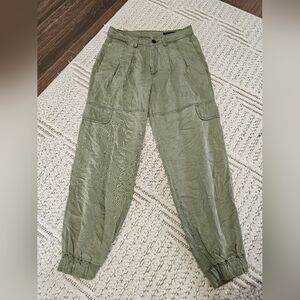 ALL SAINTS 100% LYOCELL CARGO PANT SZ 4 ECO
